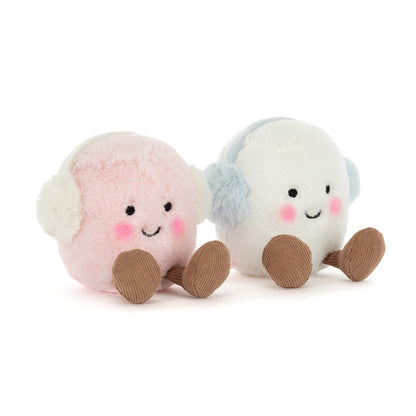 Amuseables Toastie Pink and White Marshmallows Jellycat